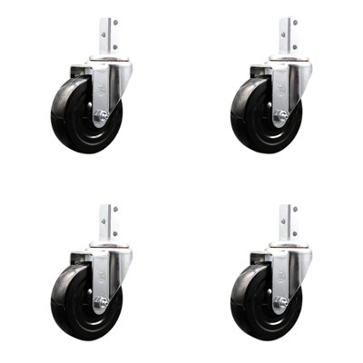 Hard Rubber Casters