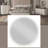 Carena Gray Round Mirror
