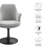 Lippa Performance Velvet Swivel Dining Armchair-105239674-105239668