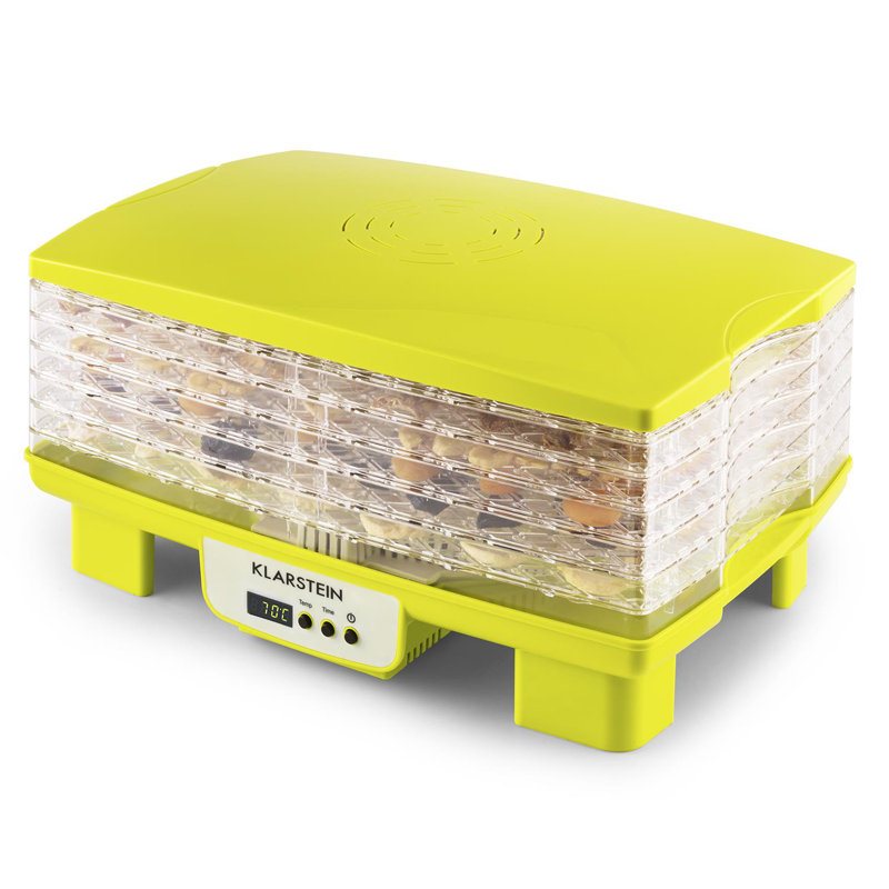 Klarstein Bananarama 550 Watt Food Dehydrator, Green