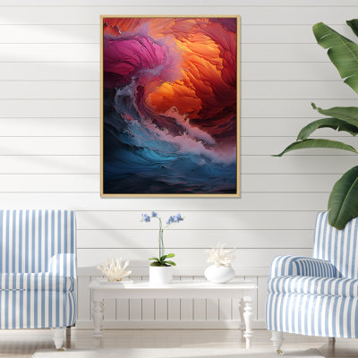 " Coral Wave Colorful Wonder "
