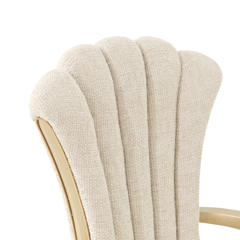 Fantosini Arm Chair - Natural/Gold