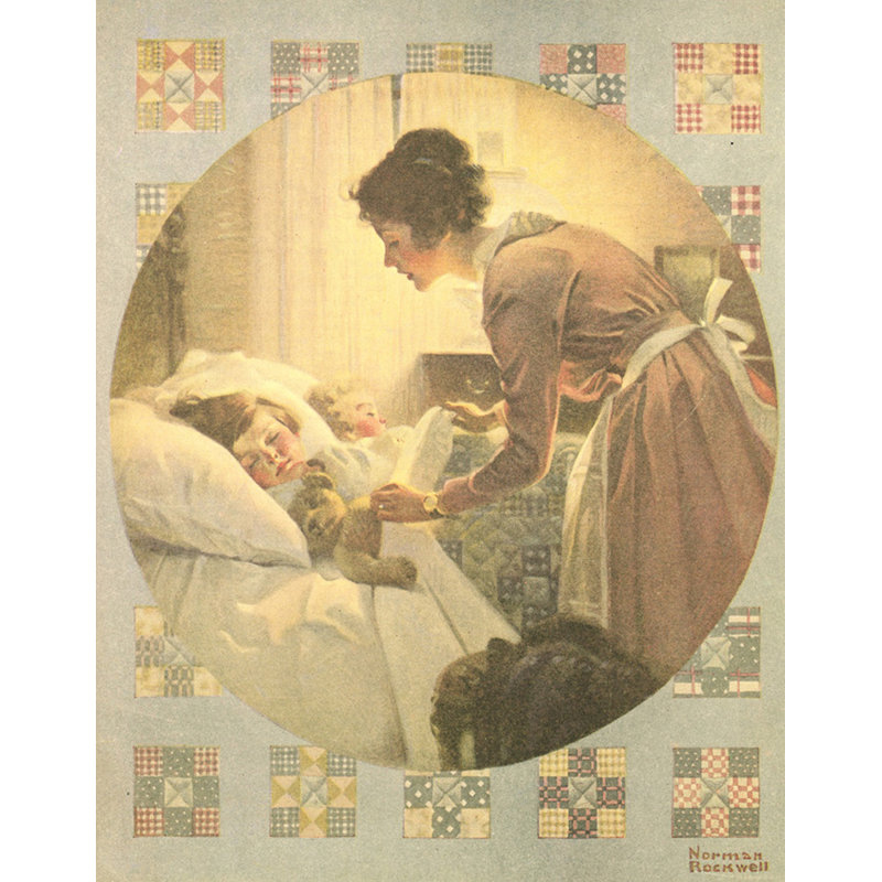 Le petit ange de la mère, H 24 po x l 19 po