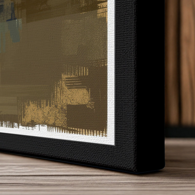Dawn Industrial - Wrapped Canvas, 24x16 - 61.0 x 40.6 cm, Black Border