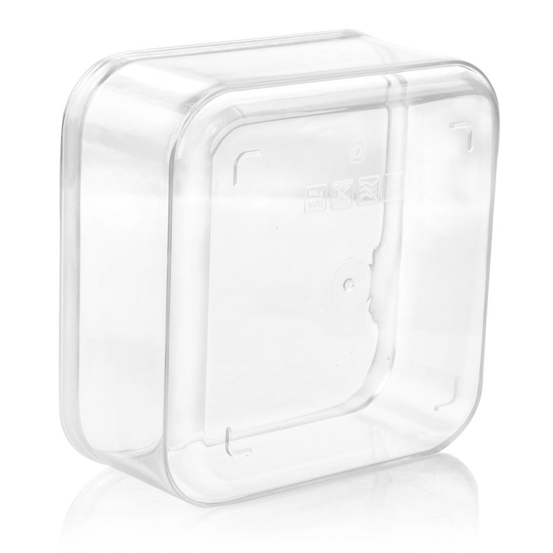 Clear Stackable Plastic Food Storage Container Set