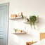 Ensemble de trois tablettes murales flottantes flottantes