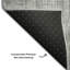 Tapis gris anthracite lavable à la machine Premium Prisco-739013823