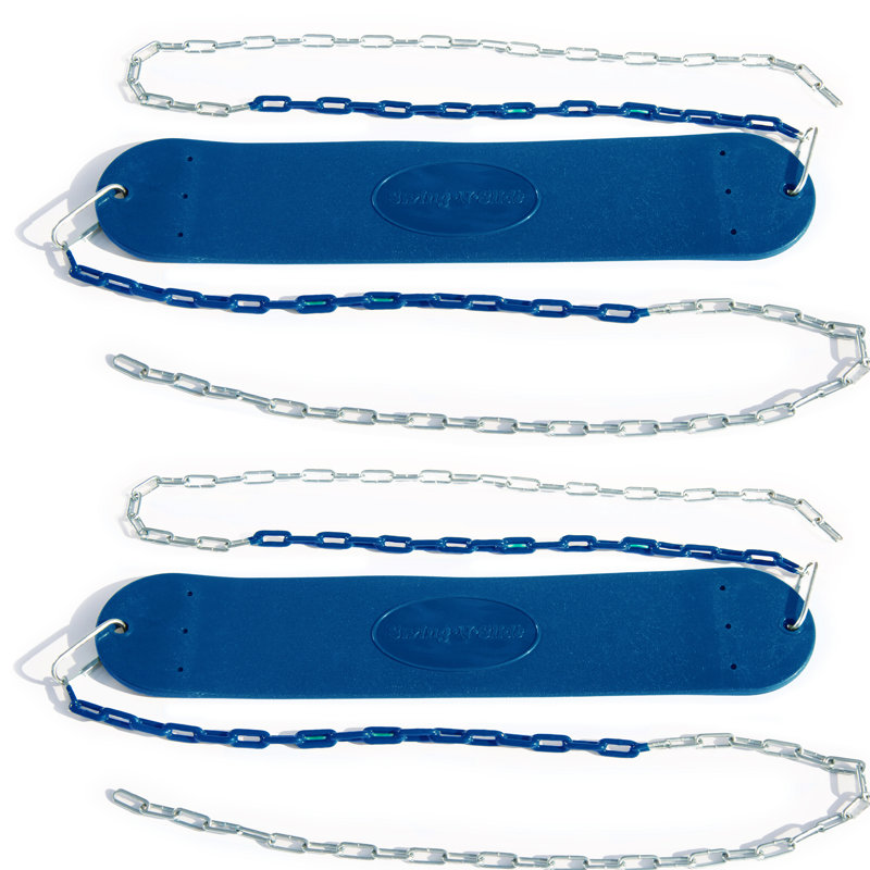 Swing Seat with Chains, Blue