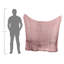 Jeté tissé mauve Donna-562763405