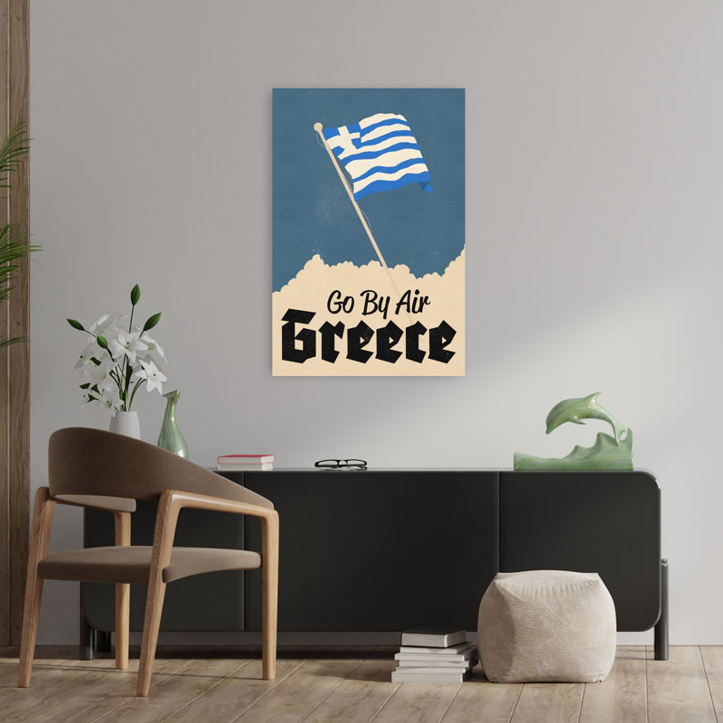 Art rétro rétro de la Grèce rétro