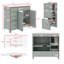 Meuble-lavabo 36 po avec lavabo en céramique-462969162