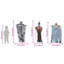  Halloween Hanging Ghost Multicolour Polyester