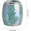 Iridescent Mosaic Glass Bathroom Accessory Set