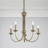 Arunvir 5 - Light Dimmable Classic / Traditional Chandelier
