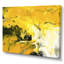Jaune jaune noir et blanc liquide Art V - peinture sur toile-67442522-67442517