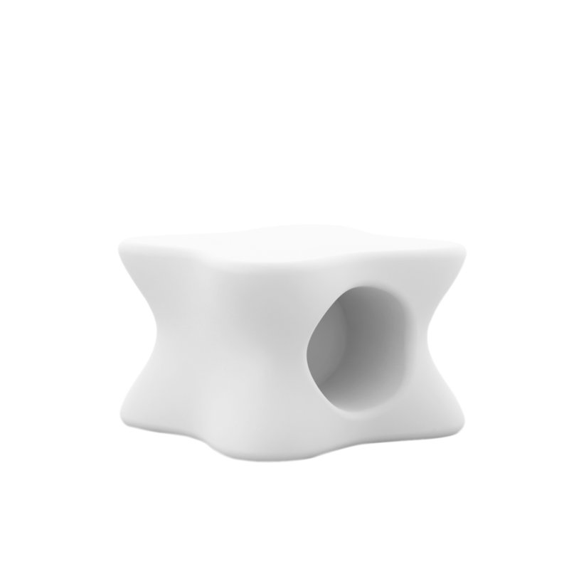 Pal Plastic/Resin Coffee Table, White
