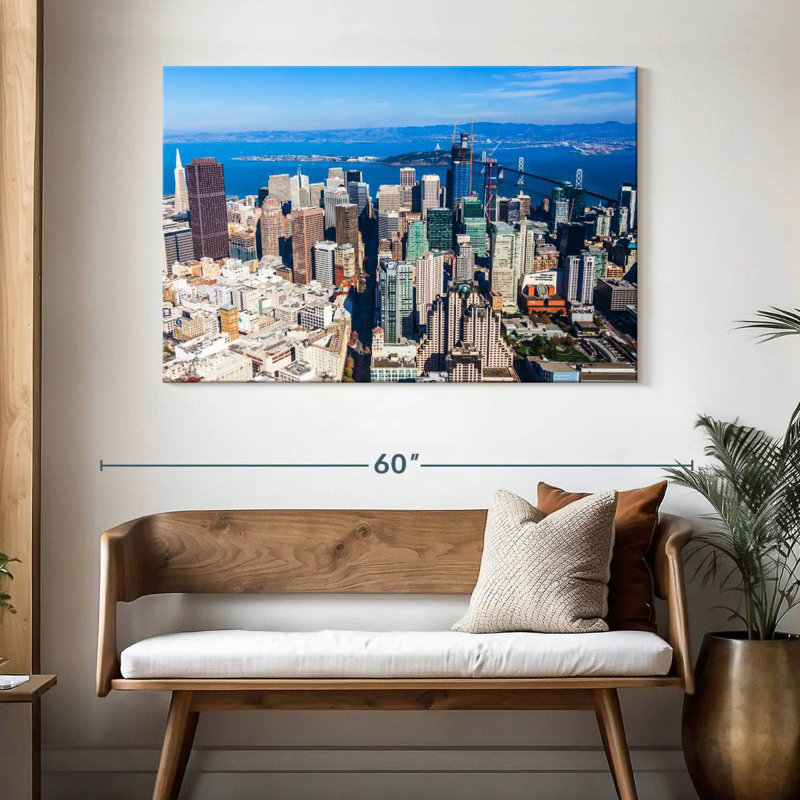 Nicci Downtown San Francisco, 32" H x 48" W