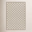 Saybrook Check Gray Indoor Outdoor Rug