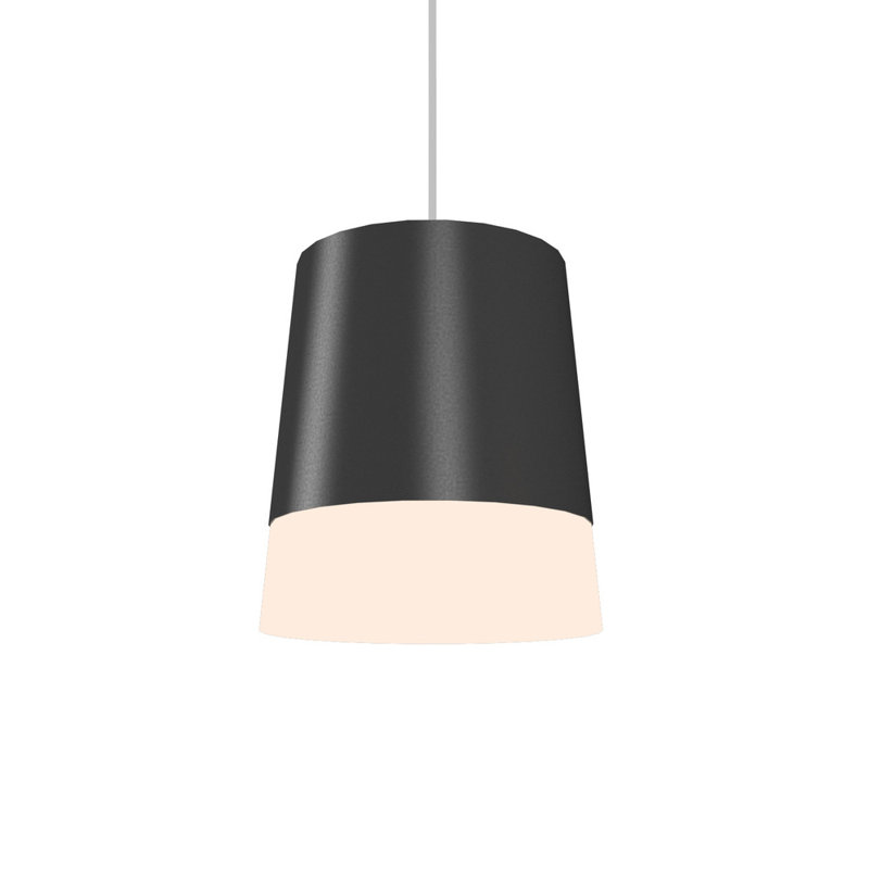 Cônico 1 - Light Pendant, Organic Cappuccino, Organic Cappuccino, 12.99" H x 10.83" W x 10.83" D