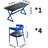 Maggee 4 - Person Trestle Dining Set