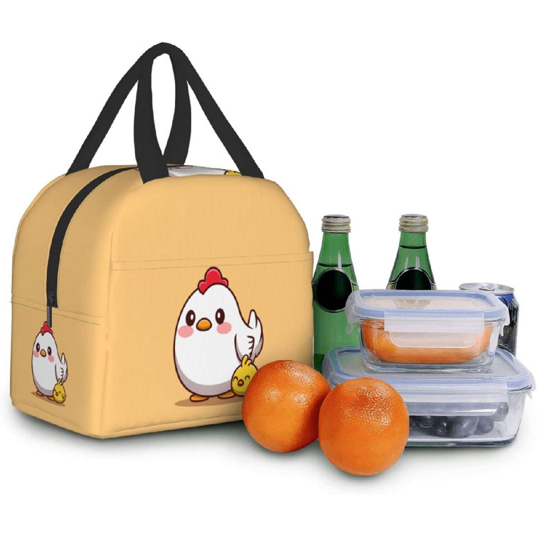 Snack carrier with front pocket
