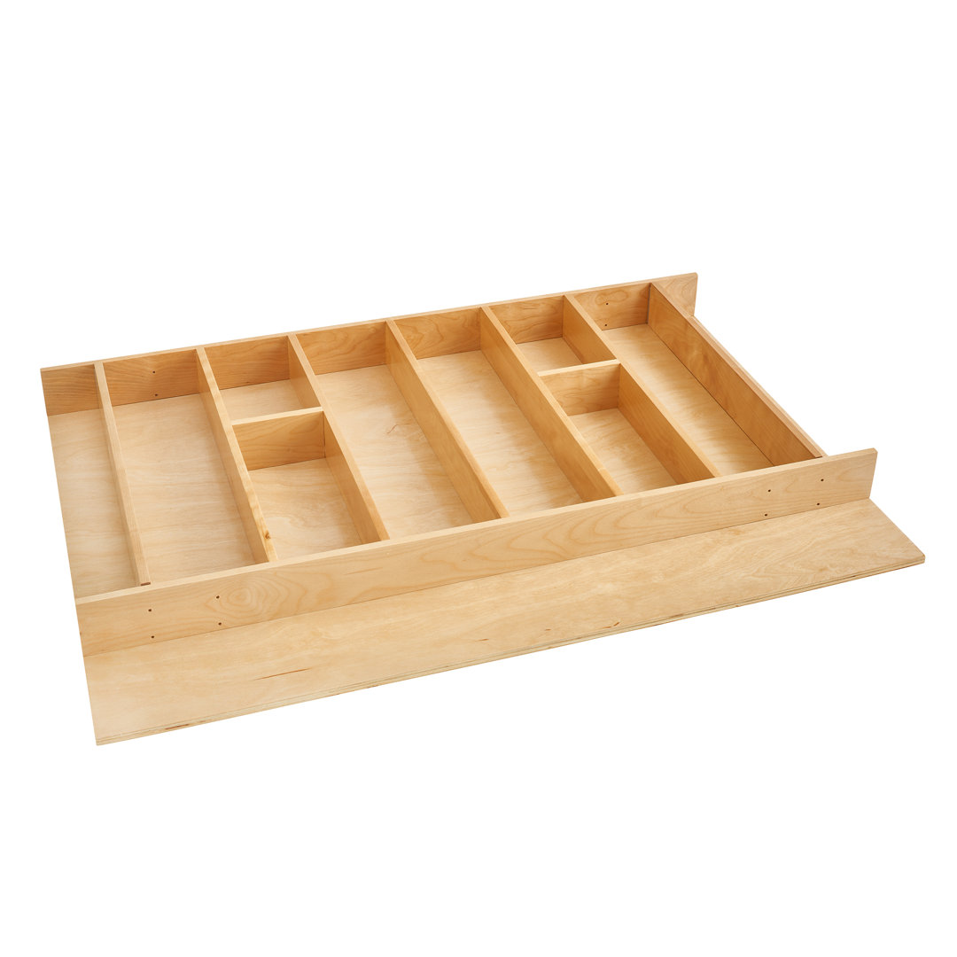 Rev-A-Shelf Wood Trim-to-Fit Drawer Organizer Insert Rev-A-Shelf 