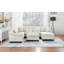 Canapé modulaire rembourré avec repose-pieds de rangement-114247967