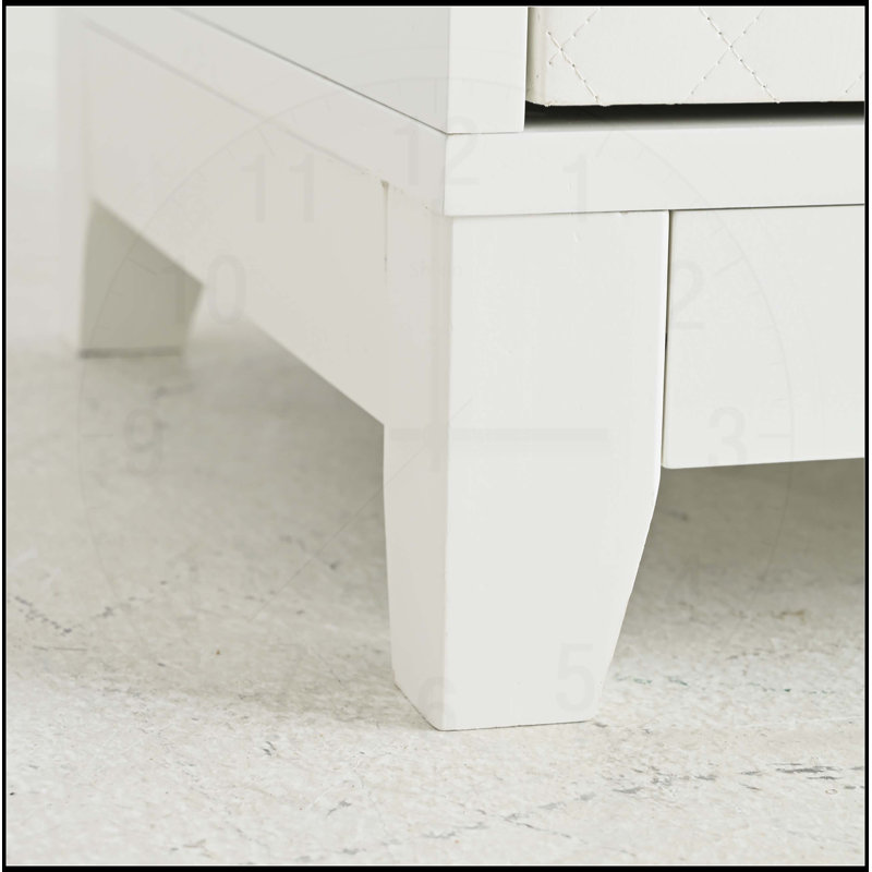 Vitrine 71 po autoportante avec 2 tiroirs de rangement, garde-manger rembourré, porte vitrée et tablettes réglables - blanc