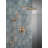 Delta Bonacci Single-Function Shower Handle Trim Kit with 3-Way Integrated Diverter, Brushed Gold Shower System Valve with Diverter, Lumicoat Champagne Bronze (Valve Not Included)-124394607
