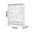 Light luxury trendy bookcase