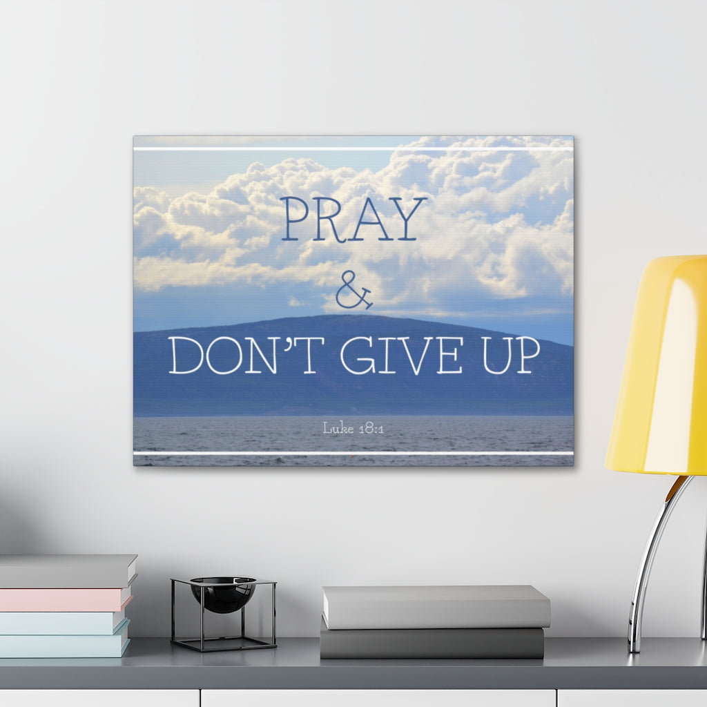 No Frame Print on Canvas