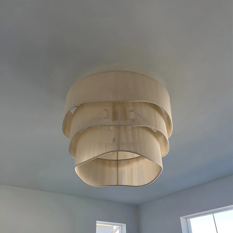 Lustre tambour 6 lumières Ashli