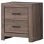 Table de chevet 2 tiroirs Brantford-1253829035
