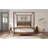 Solid Wood Canopy Bed Frame Four Posters Bed No Box Spring Needed,King Size
