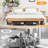 Under Bed Storage with Wheels 2Pack Storage Containers with Clear Window,Dark Grey