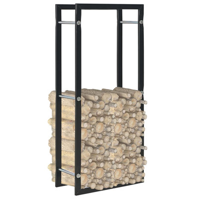 Jakin 14.6'' W Steel Log Rack