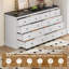 Commode double avec 10 tiroirs de rangement-515771079