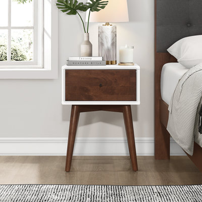 Ari 17.5'' W Solid Wood Nightstand