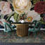 49cm H Velvet Upholstered Side Chair in Forest Green
