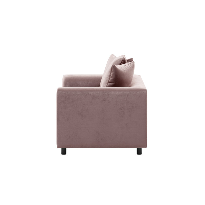 Awn Sofa, Powder Pink