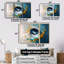 Ensemble de salon mural bleu Impressionniste Suds Modern Laundry I - Laundry-107195227-107195235