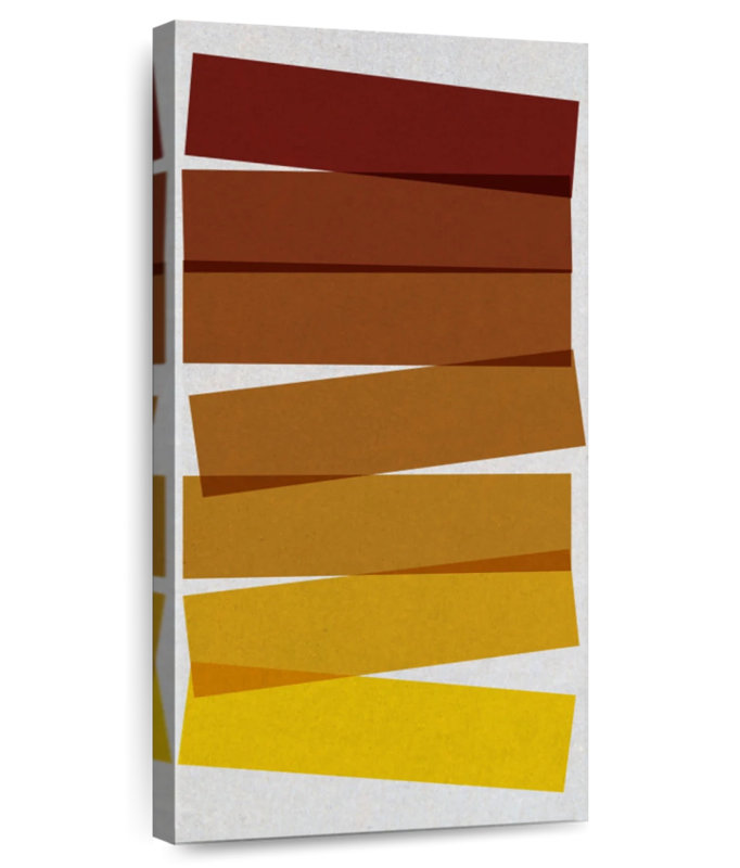 Hillard Warm Swatches, 54" H x 27" W