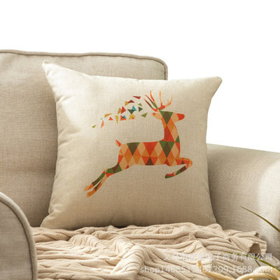 (Covers With Inserts) Set of 2 Deer Lives Throw Pillows