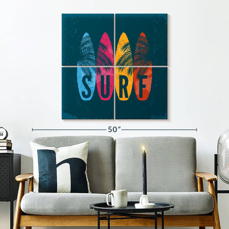 Surfboard Typography