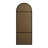 Sabine Metal Arch Wall Mirror-272105429-272395856