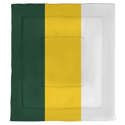 Modern & Contemporary Polyester Percale Striped Comforter