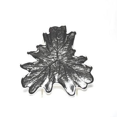 Foglia Glass Decorative Tray