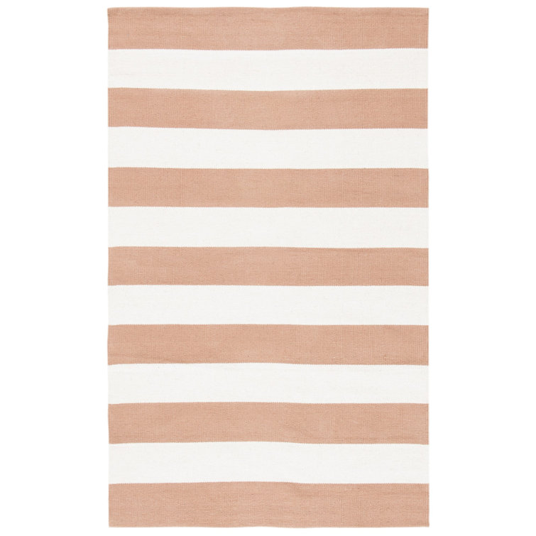 Dirit Hand Woven Cotton Striped Rug