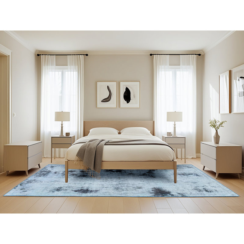 Abstract Indoor Rug, Rectangle 5' x 8'