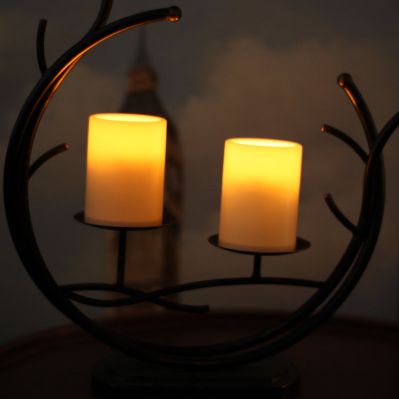 Bougie sans flamme del sans parfum